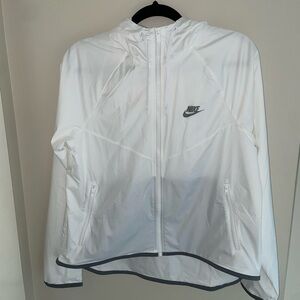 White Nike windbreaker, size S